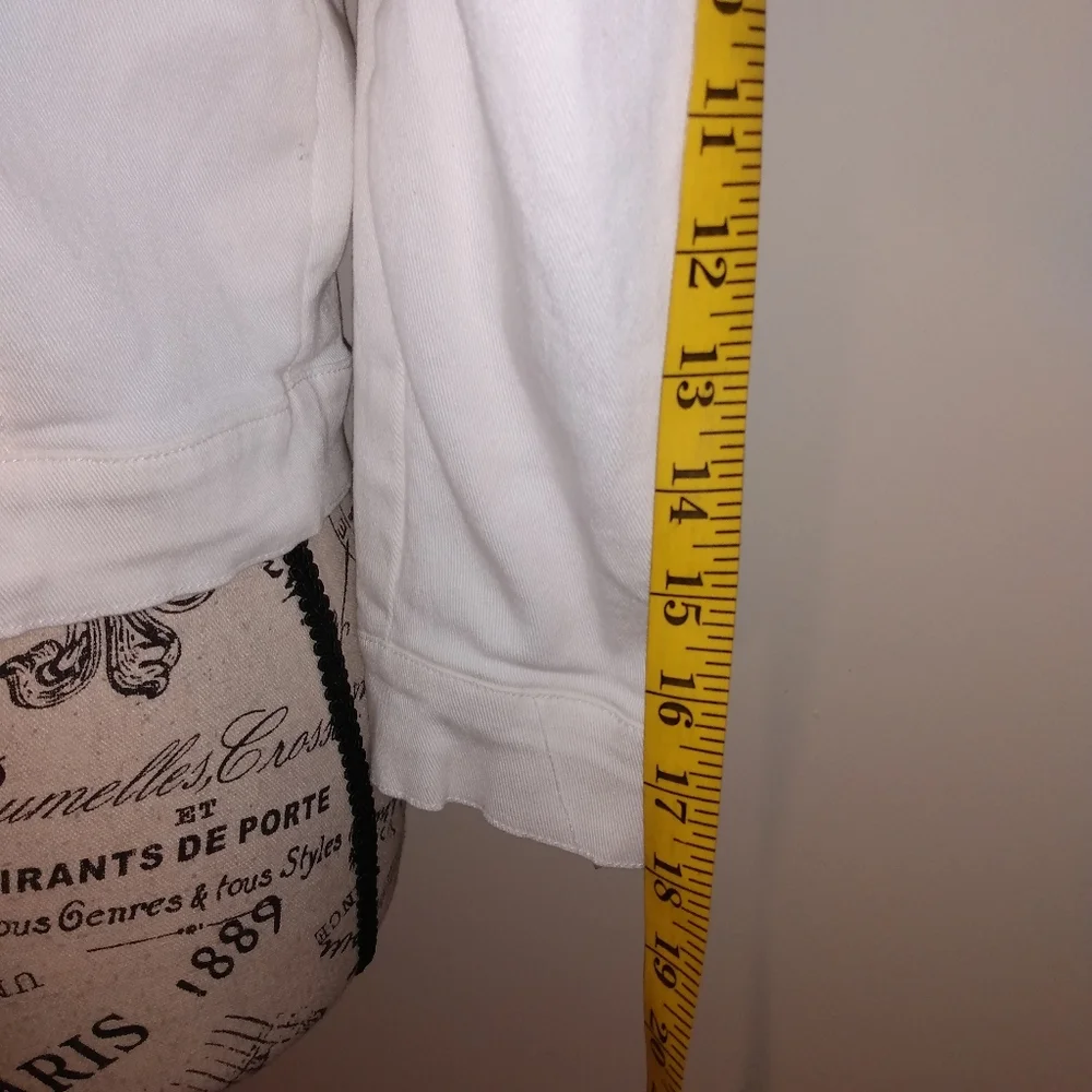 🛍️ Ashley Vintage Charm Designer Stretch Denim Jacket 🧥 (M) - Picture 5 of 10